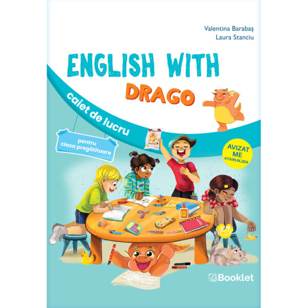 en111 English with Drago. Caiet de lucru pentru clasa pregătitoare