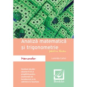 lc094 Memorator de analiză matematică și trigonometrie pentru liceu