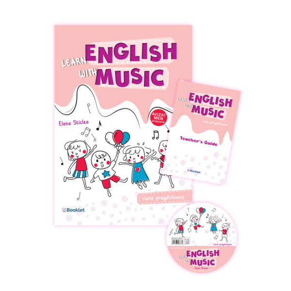 Pachet English with Music pentru clasa pregătitoare