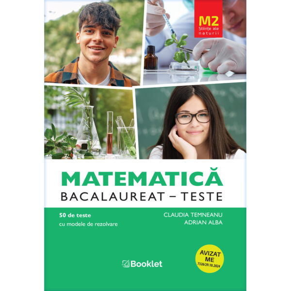 Matematică M2 Științe ale naturii - Bacalaureat - Teste