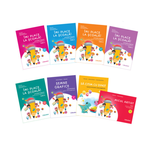 Pachet „Îmi place la școală!” pentru clasa pregătitoare